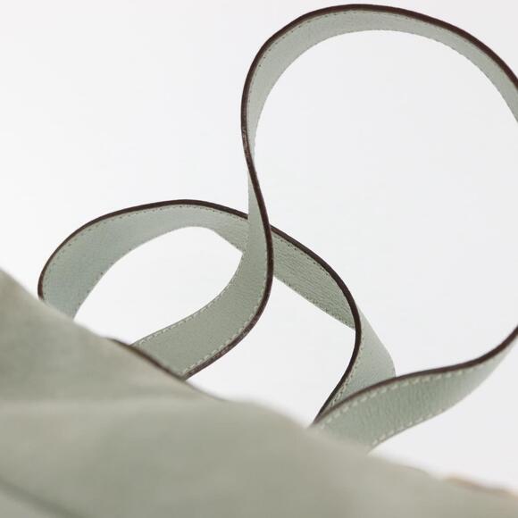 GUCCI Bamboo Backpack Suede Outlet Light Blue Gold 003 2058 9016 Auth 145652 - Picture 16 of 16